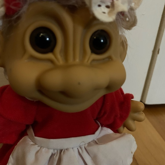 Vintage Russ Christmas Troll Doll - Picture 2 of 5